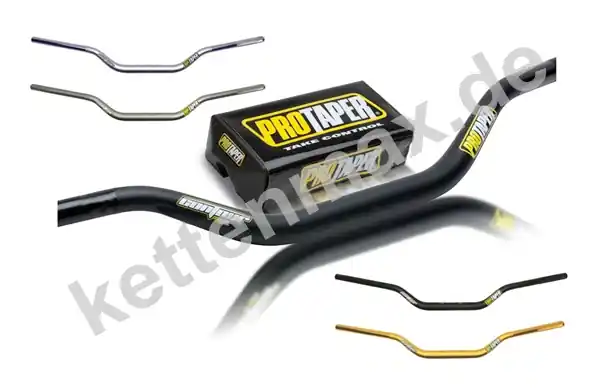 Lenker Pro Taper Contour Pastrana FMX gold platin Schwarz silber incl. Polster Preiswert