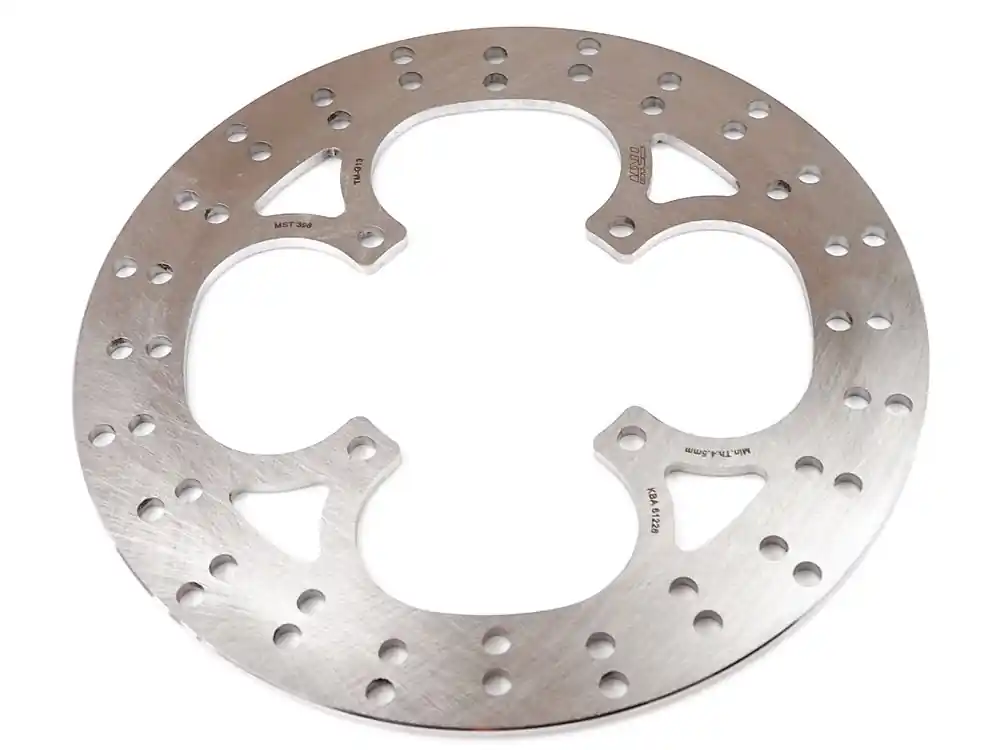 Neue Kollektion TRW Lucas Bremsscheibe vorn MST 398 mit ABE passend für Piaggio 500 Beverly Bj. 02-06