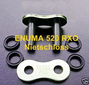 Kostenloser Rückversand Nietschloss / Kettenschloss Enuma 520 RXO SM gold