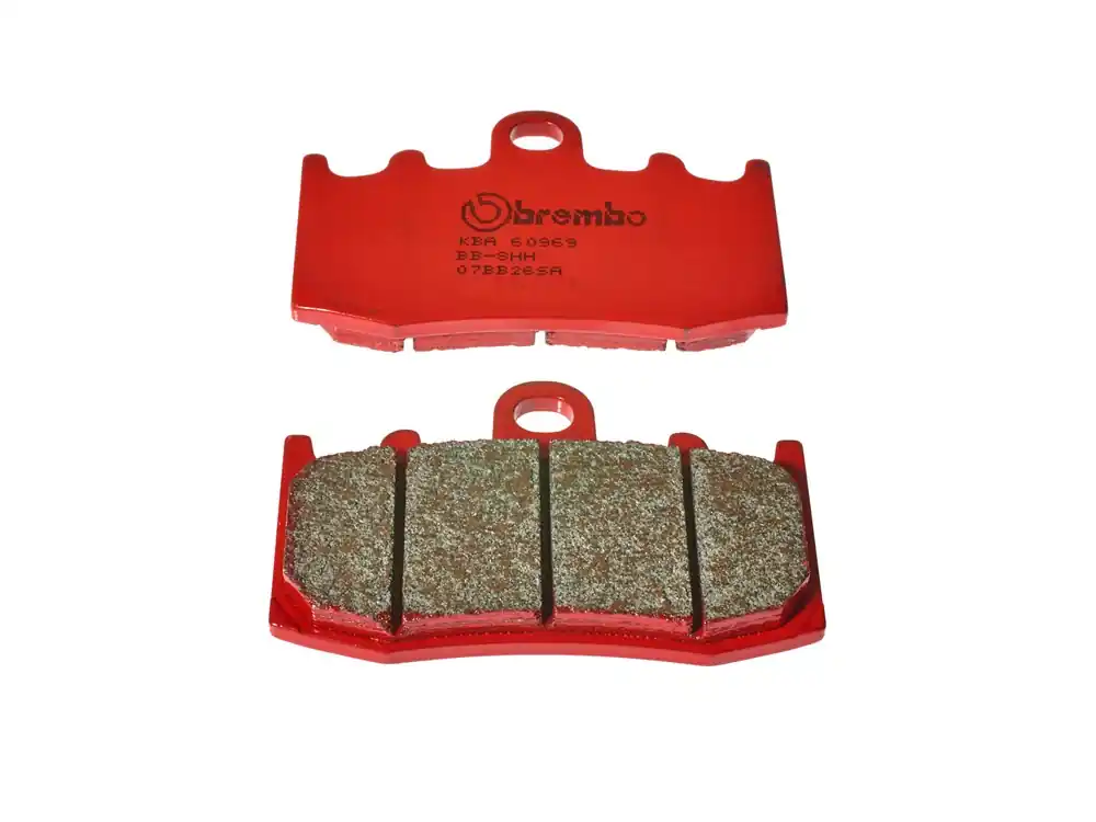 Brembo Standard Bremsbelag vorn Sinter 07BB26SA passend für BMW R 850 RT mit Integral ABS R22 (Bj.01 Sonderangebot