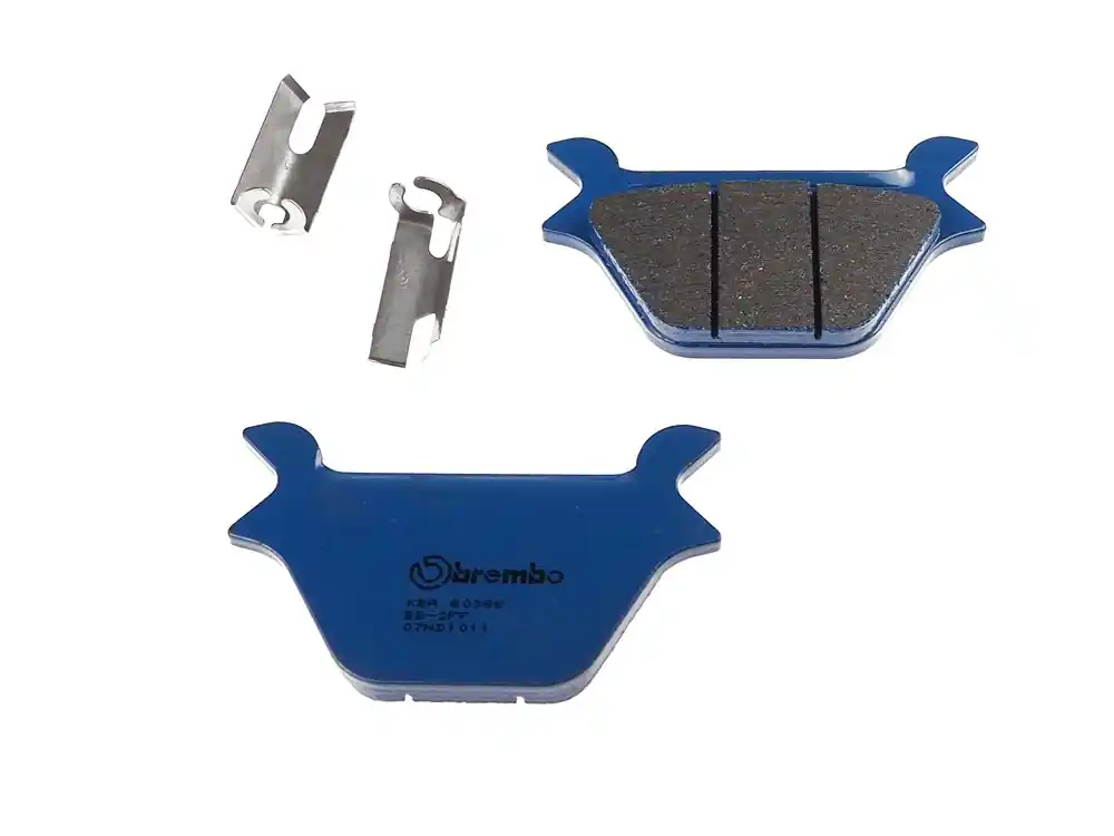 Garantierte Lieferung Brembo Standard Bremsbelag hinten 07HD1011 passend für Harley Davidson FXRT 1340 Sport Glide (Bj.90-