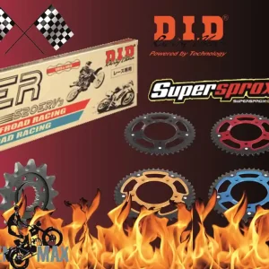 DID Racing Kettensatz passend für Suzuki GSX-R 600 (Bj.11-) DID 520ERV7 Racing Kette Highlight