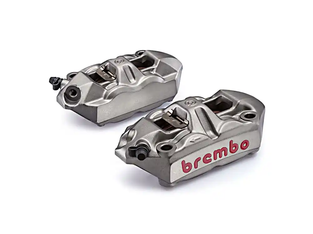 Radial M4 Monoblock Bremszangen original Brembo, 100 mm Kit li/r passend für Aprilia RSV 4 (Bj.09-12 Highlight