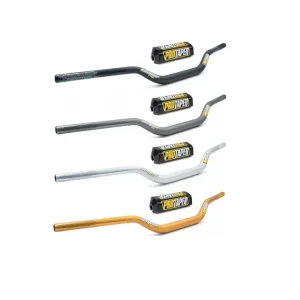 Lenker Pro Taper Contour ATV mittelhoch gold platin Schwarz silber incl. Polster Sonderangebot