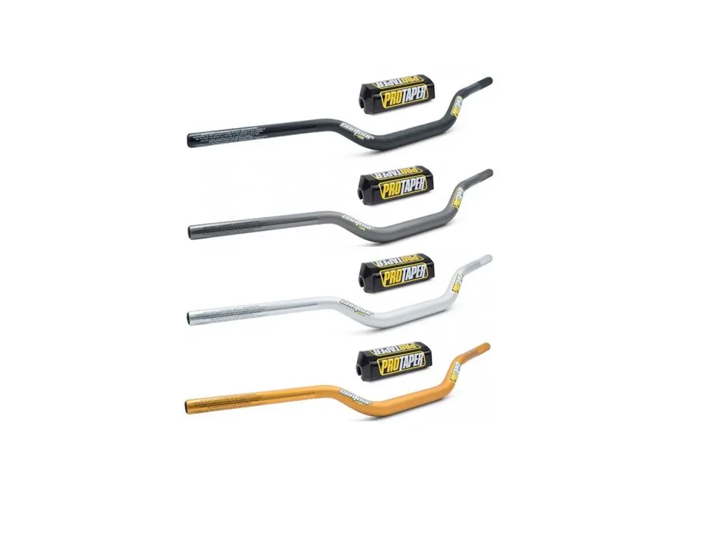 Lenker Pro Taper Contour ATV mittelhoch gold platin Schwarz silber incl. Polster Sonderangebot