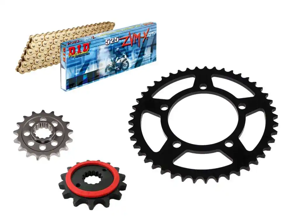 Expressversand DID Kettensatz passend für BMW S 1000 R (Bj.14-20) DID525ZVM-X2 Kette