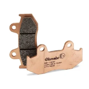 Kostenloser Versand Brembo Bremsbelag hinten 07078 organisch / 07078XS Sinter passend für Suzuki An 250 400 Burgman