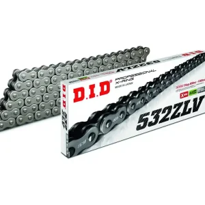 D.I.D Kette per GLIED - 532ZLV B&B Premium X-Ring Kette Wunschlänge Preis/Kettenglied Preiswert