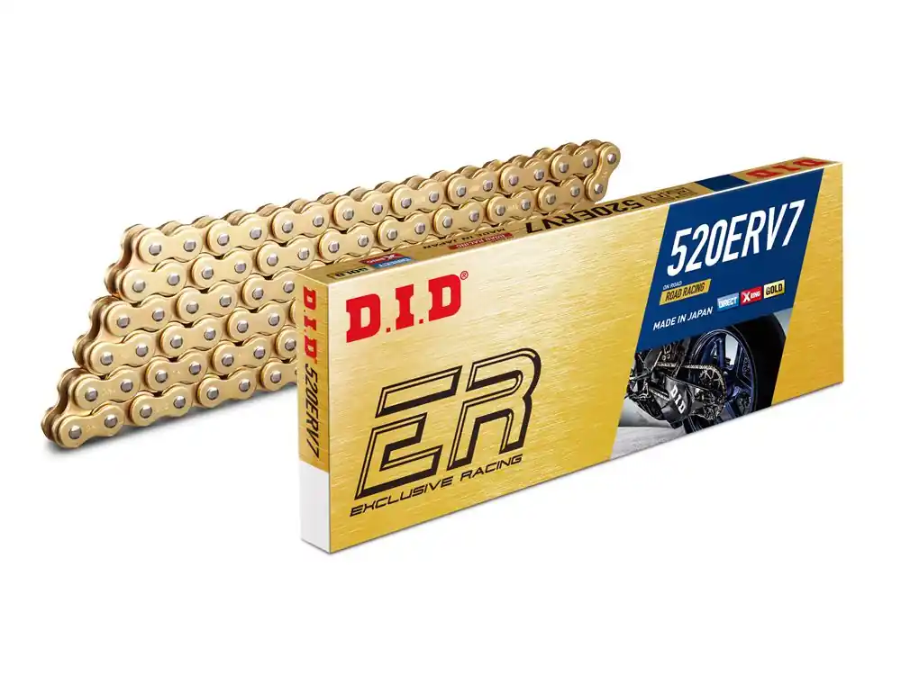 Kette DID Motorrad: DID520ERV7 - Preis/Kettenglied - professionelle Rennkette / Racing Preis Gesenkt