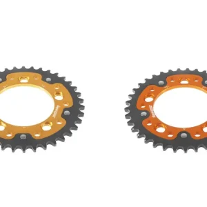 Kettenrad Stealth 37 - 43 Zähne - (525) gold / orange RST-991 passend für KTM RC8 R / 990 Superduke Neu