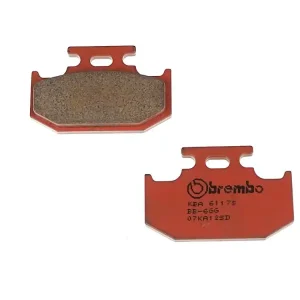 Geprüft Brembo Bremsbelag hinten Sinter 07KA12SD passend für Kawasaki KDX 200 SR (Bj.89-92)