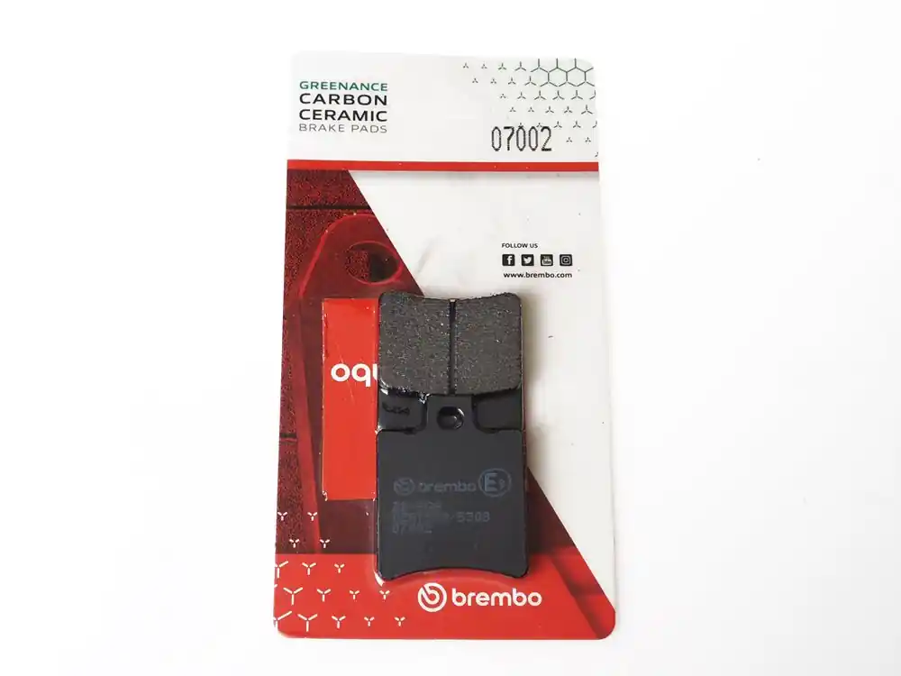 Brembo Standard Bremsbelag hinten 07002 passend für Malaguti 100 Ciak (Bj.99-) Echt