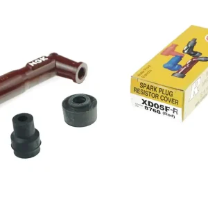 Neue Ware Zündkerzenstecker NGK XD05F-R Farbe: rot - stock [8768]