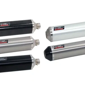 passend für BMW R 1200 GS / Adventure 13-17 Giannelli Maxi Oval Sportauspuffanlage Titan 73699T2KY Billig