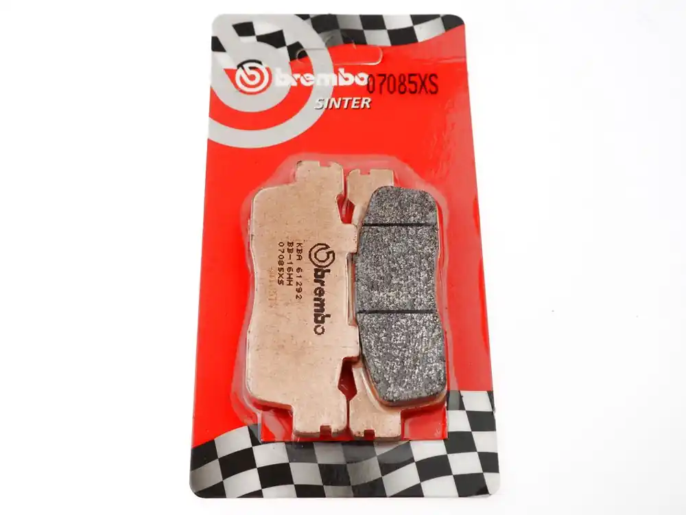 Markenprodukt Brembo Bremsbelag hinten Sinter 07085XS Kymco Downtown 300i / Kawasaki J125