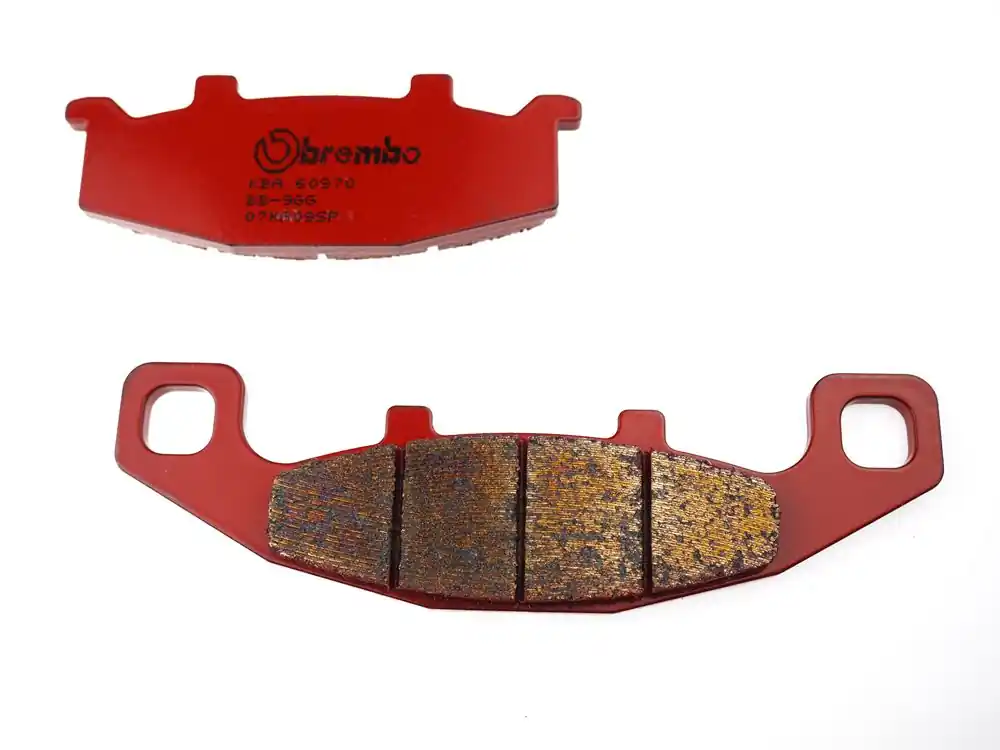 Markenprodukt Brembo Standard Bremsbelag hinten Sinter 07KA09SP passend für Suzuki GS 450 (Bj.90-)