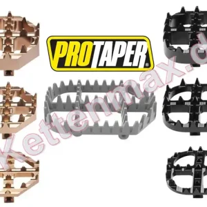Pro Taper Ersatzauflage magnesium schwarz silber Günstig