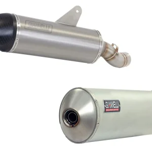 Letzte Chance passend für BMW R 1200 GS / Adventure 13-17 Giannelli Maxi Oval Sportauspuffanlage Alu schwarz 73699