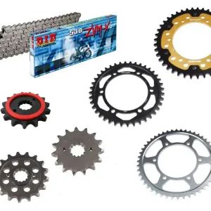 DID Kettensatz passend für Suzuki B-King 1300 (Bj.07-12) DID530ZVM-X2 Kette Zertifiziert