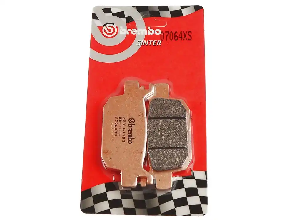 Gratis Versand Brembo Bremsbelag hinten Sinter 07064XS passend für Honda SH 300 i NF02 (Bj.07-14)