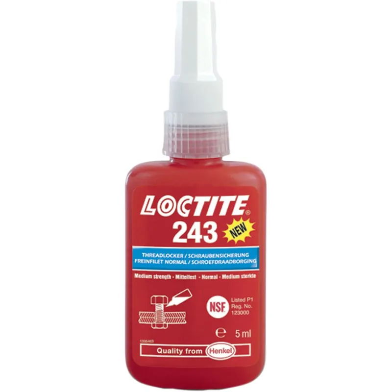 Loctite 243 Schraubensicherung 5ml mittelfest Heißes Angebot