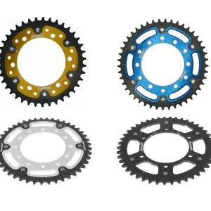 Zertifiziert Kettenrad Stealth Racing 40 - 48 Zähne - (520) gold blau schwarz silber passend für Kawasaki Ninja /