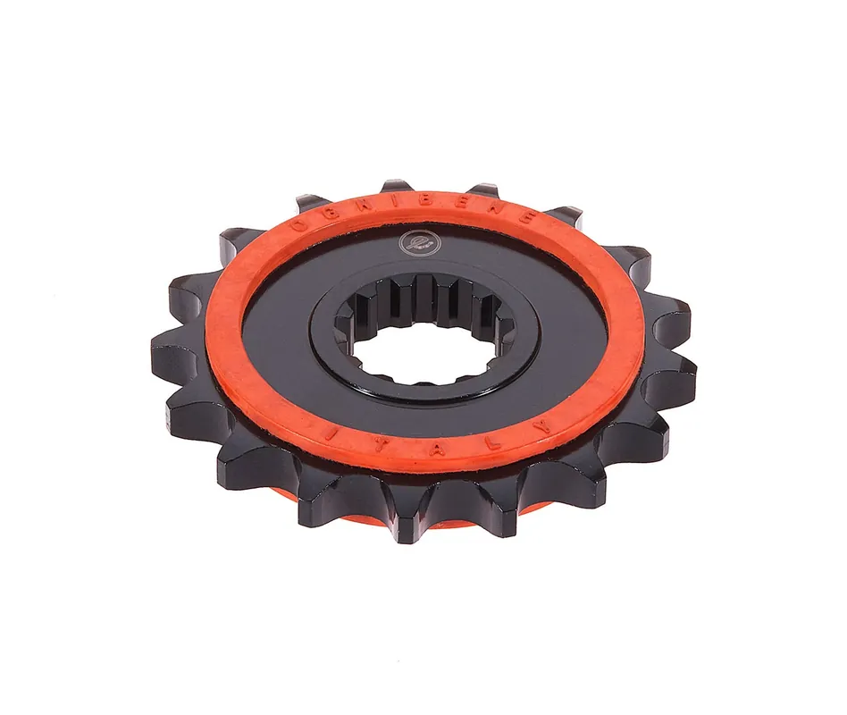 Silentritzel - Ritzel gummiert 15 Zähne passend für Ducati 848 / Evo / Evo Dark / Corse SE (Bj.08-) Echt