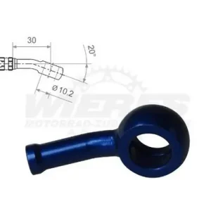 Kostenloser Rückversand TRW Varioflex Alufitting 10mm Ringanschluss 20°