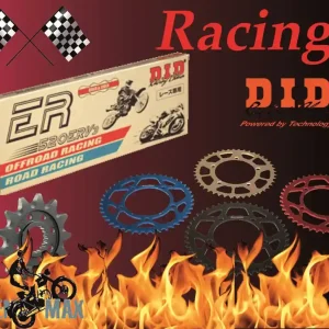 DID Rennkettensatz passend für Honda NC 700 XD DCT RC63 ABS (Bj.12-) DID 520ERV3 X-Ring Kette Top-Seller