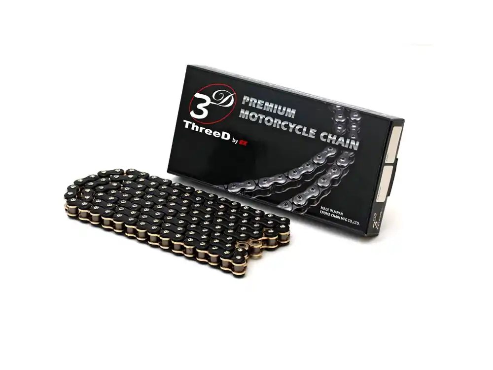 Beliebt ThreeD 3D 520Z High Performance Kette 110 Glieder Farbe schwarz/gold