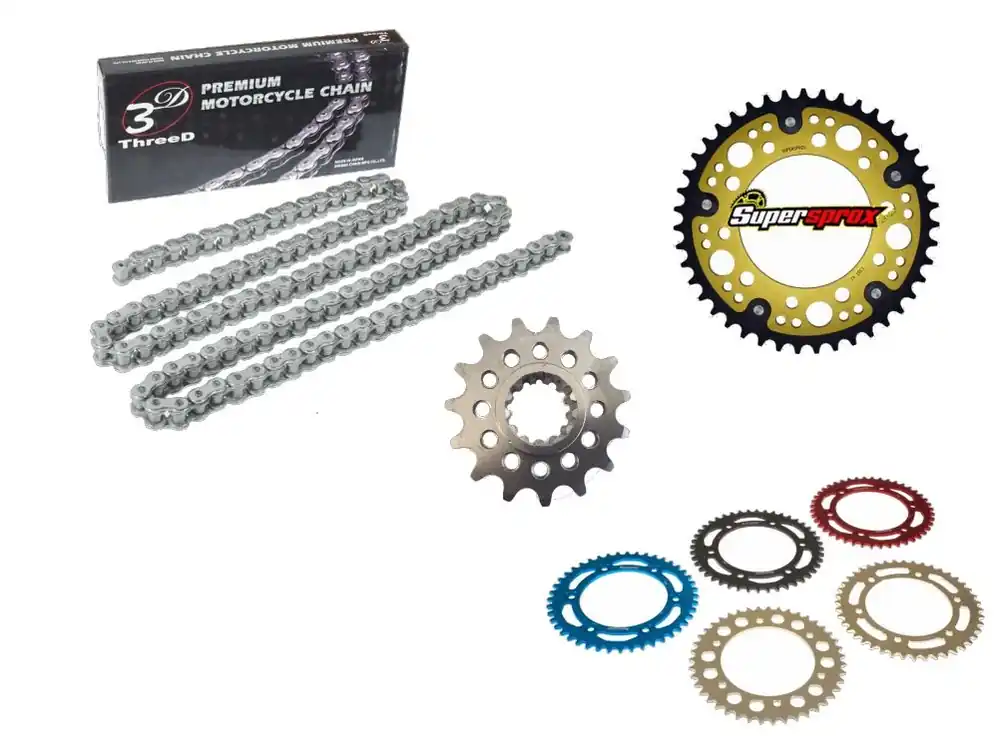 Preiswert ! Racing / SBK Kettensatz passend für Triumph Street Triple 660 / S ABS HD03 (Bj.17-)