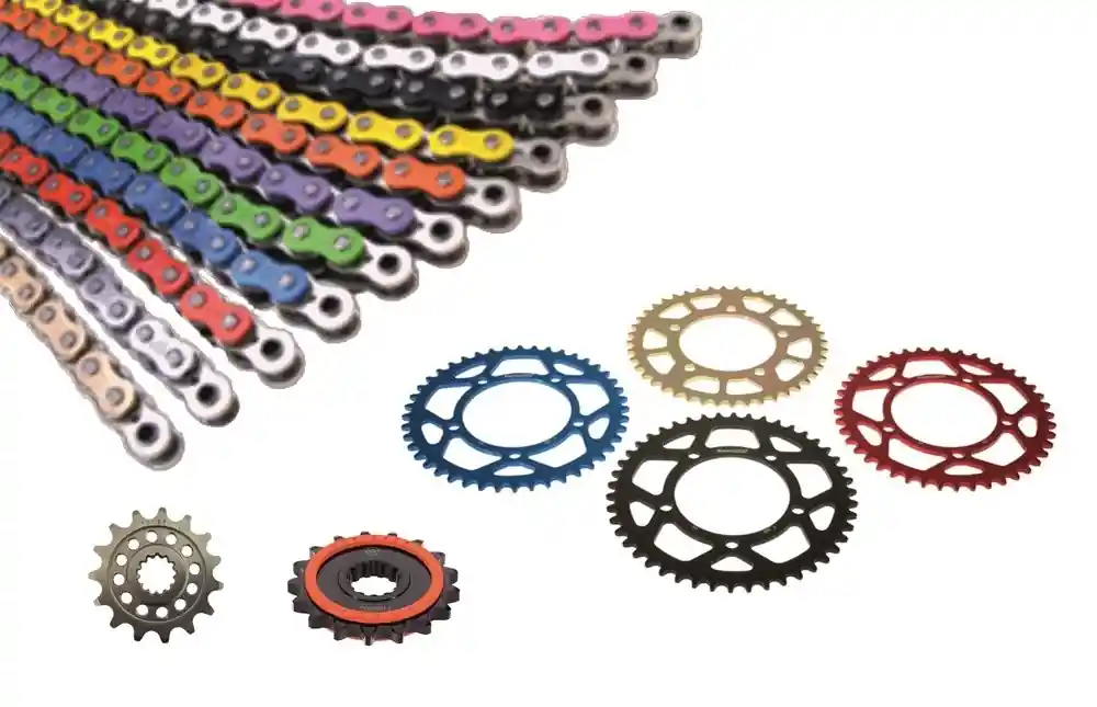 Enuma Kettensatz passend für Triumph Daytona 675 (Bj.13-) 525MVXZ-2 Kette farbig Schneller Versand