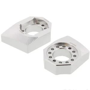 Knallerangebot Kettenspanner silber passend für Triumph Daytona / Street Triple / Tiger, Baujahre: 2007-2019