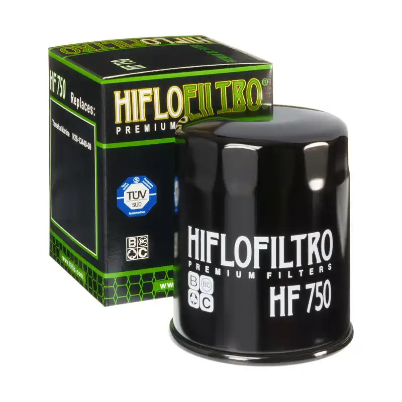 Hiflo Ölfilter HF750, HF 750 Ölfilter passend für Yamaha Marine VF200 VF225 F350 Markenprodukt