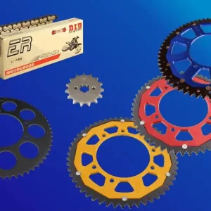 Schneller Versand DID Kettensatz passend für Peugeot XP6 50 Enduro (Bj.08-11) DID420 Kette