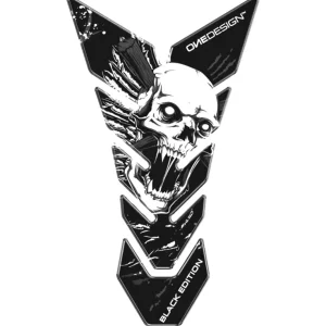 Schnäppchen OneDesign Universal-Tankprotektor Black Edition-Skull