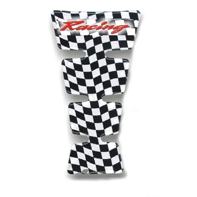 OneDesign Universal-Tankprotektor Racing; Farbe: schwarz/weiss, 213 x 117 mm Direkt Vom Hersteller