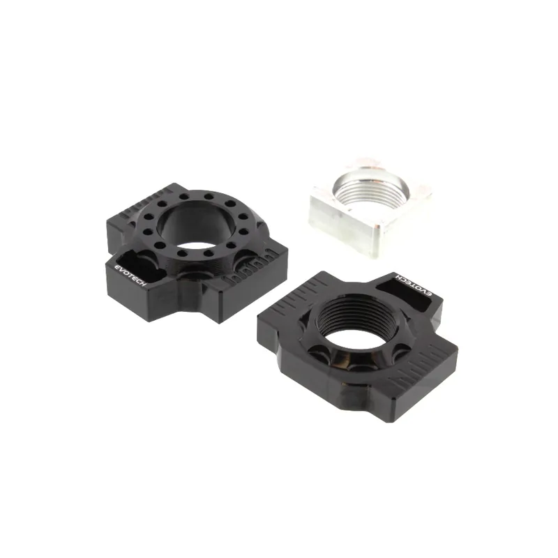 Sonderaktion Kettenspanner schwarz passend für Husqvarna Vitpilen 701, Baujahre: 2018-2019 Evotech