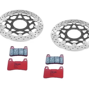 Zertifiziert Brembo Bremsenkit vorn passend für Honda CB 1000 R SC60 ohne ABS (Bj.08-)