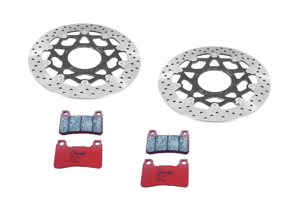 Zertifiziert Brembo Bremsenkit vorn passend für Honda CB 1000 R SC60 ohne ABS (Bj.08-)