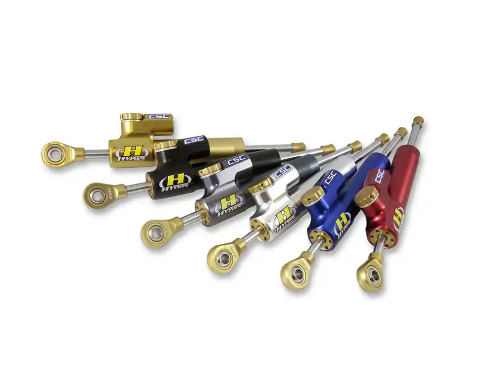 Neu Lenkungsdämpfer CSC 75mm linksgewinde Hyperpro DS-075B-NL1-R