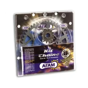 AFAM Kettensatz Stahl passend für KTM SX50 Mini (ab Bj.14) A415F Kette Beliebt