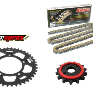 Enuma Superbike Kettenkit passend für Aprilia RSV4 1000 RF RR (Bj.15-) Enuma 520ZZZ superstarke Kett Top-Preis