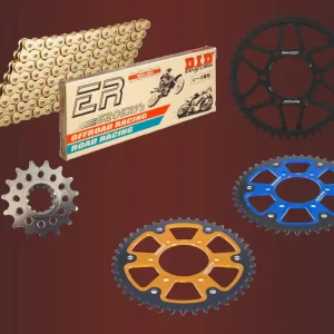 Versand Am Gleichen Tag !Renn Kettensatz passend für Kawasaki ZX-7RR Ninja (Bj.96-02) Racing Kette