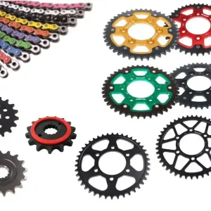 Garantierte Lieferung Enuma Kettensatz passend für Kawasaki ZX10R Ninja (Bj.04-05) 525 MVXZ-2 Kette farbig Silentritzel