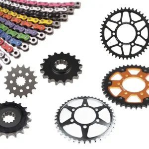 Gratis Versand Enuma Kettensatz passend für Kawasaki GPZ 1100 ZXT10E/ZXT10F (Bj.95-98) Enuma 530 MVXZ-2 / SRX Kette