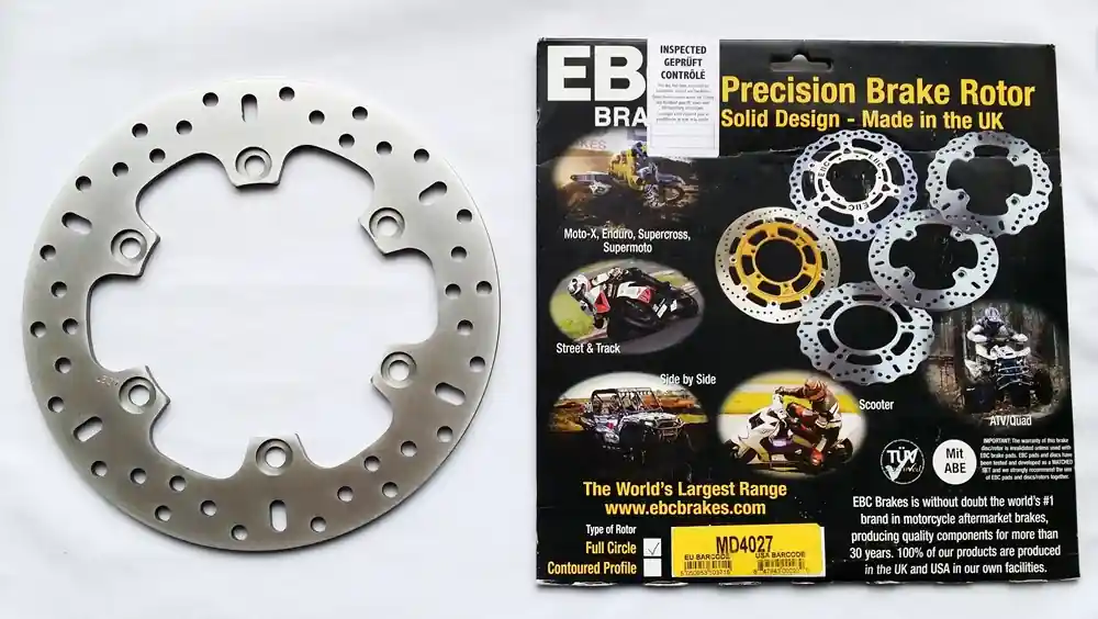 EBC Bremsscheibe MD4027 hinten starr passend für Kawasaki GPX 600 R / ZR1100 Zephyr Must-Have