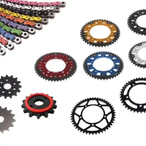 Enuma Kettensatz passend für Suzuki GSX-R 600 (Bj.01-05) 525 MVXZ2 Kette farbig Wochenendangebot