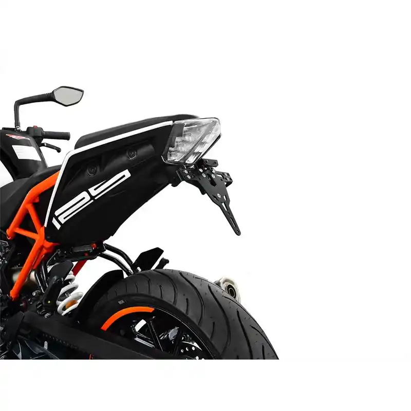 Saisonangebot ZIEGER Pro Kennzeichenhalter passend für KTM 125 Duke / 390 Duke; Baujahre: 2017-2021