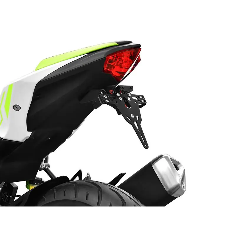 Direkt Vom Hersteller ZIEGER Pro Kennzeichenhalter passend für Kawasaki Z125 / Ninja 125; Baujahre: 2019-2022